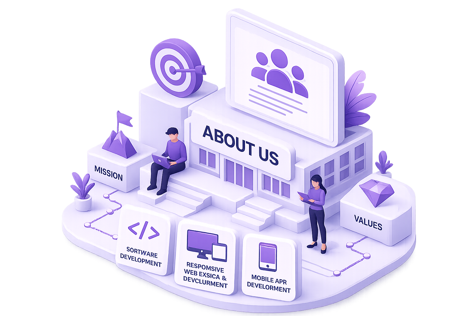 About Us Illustration