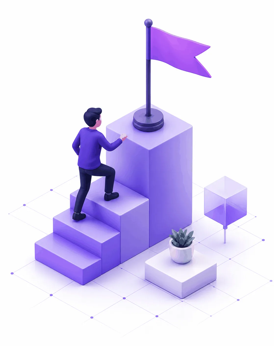 Success timeline climbing