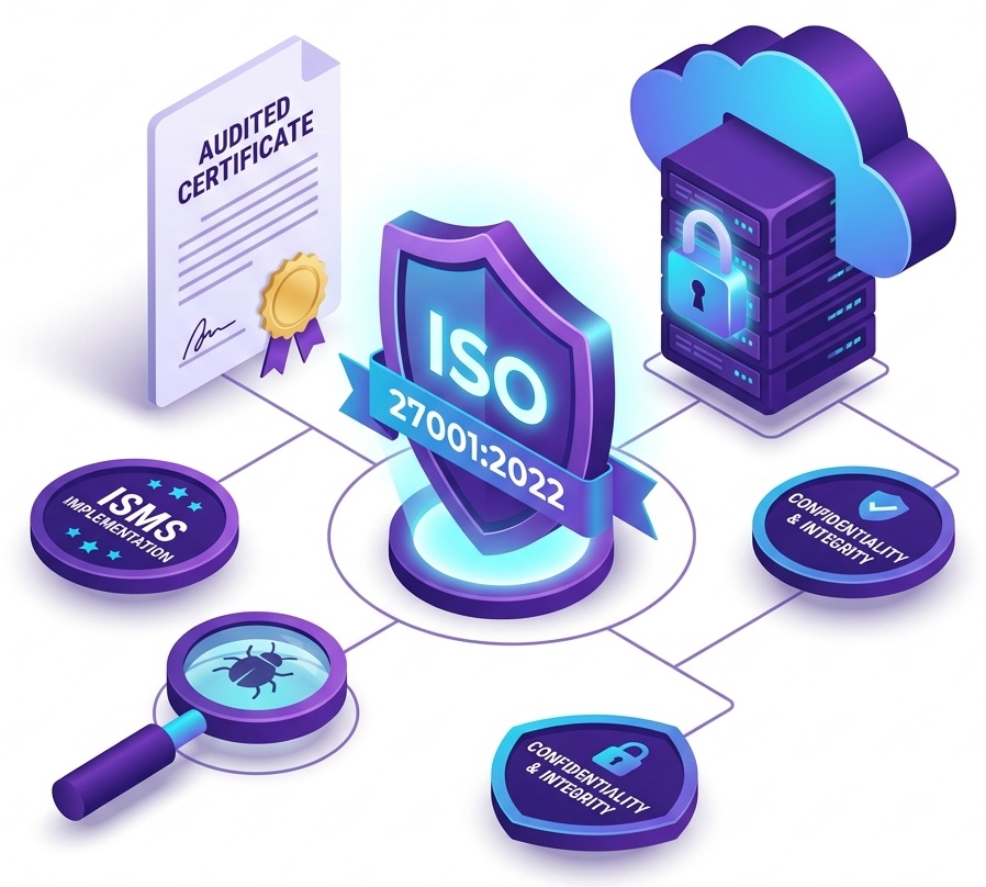 ISO/IEC 27001:2022 Audit & Readiness Advisory Illustration