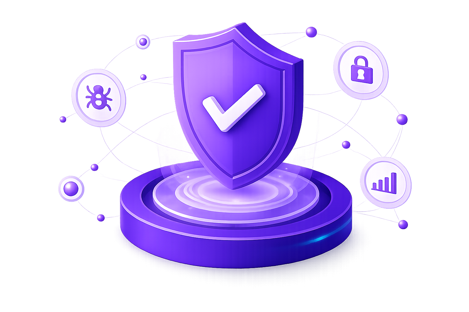 VAPT Benefits Shield Graphic